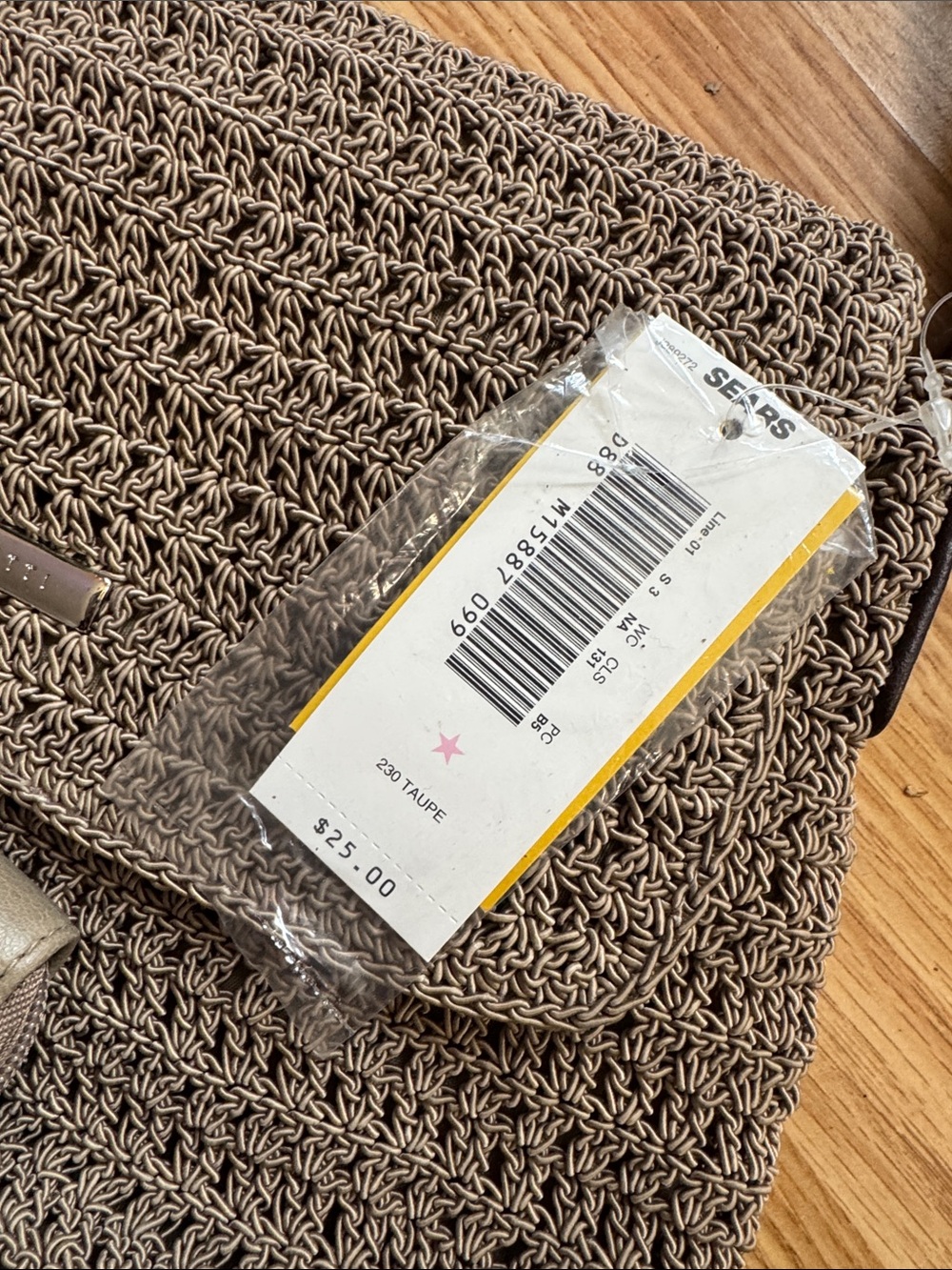 Rosetti Brown Crochet Shoulder Bag with Matching Wallet 🔅 - Picture 3 of 9